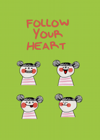 Cake, Follow your heart.