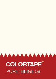 COLORTAPE II PURE-COLOR BEIGE NO.58
