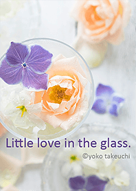 Little love in the glass.