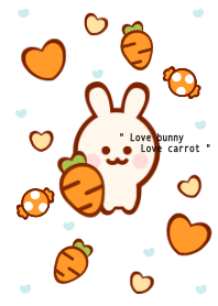 Love bunny Love carrot 33