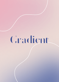 朦朧漸層（夢幻粉藍）