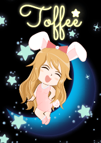 Toffee - Bunny girl on Blue Moon