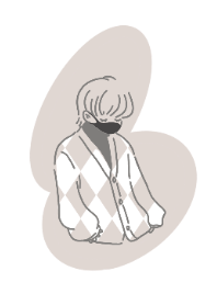 Korean style boy dress up.