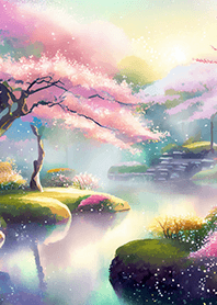 Beautiful real scenery(Spring-4999)