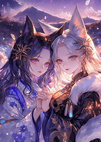 恩愛の漂亮狐狸姊妹❤️