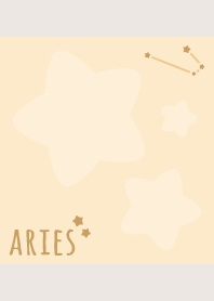 Aries Sign'OrangeYellow'