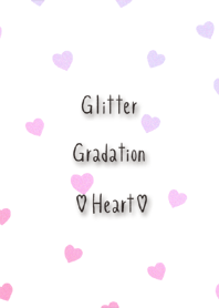 Glitter Gradation Heart