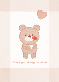 Mother's Day Bear orange10_2