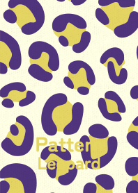 Pattern Leopard Pansy purple
