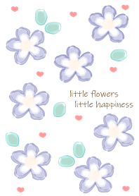 Baby blue flowers 4