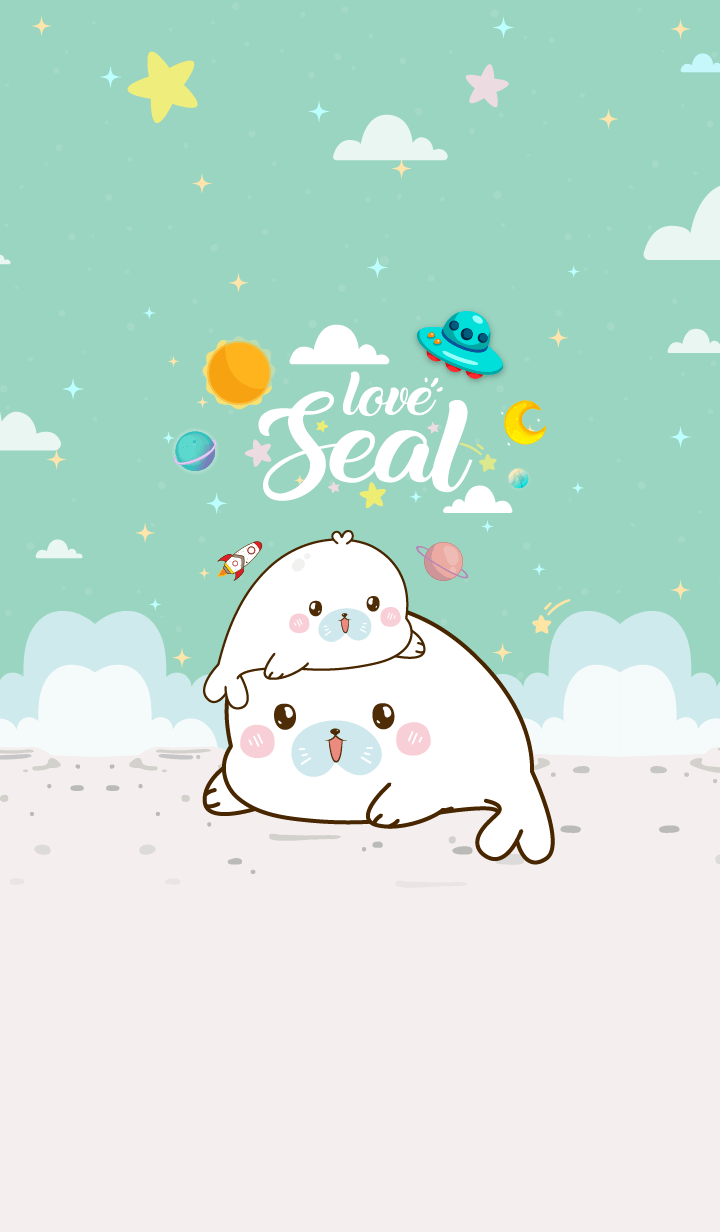 Cute Seal Lover Mint