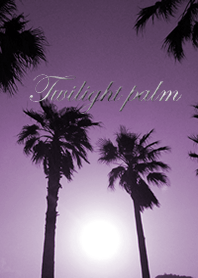 The palm is dyed purple and noble.