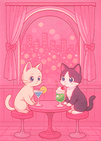 발렌타인데이-쇼와 레트로 고양이 카페 1.2