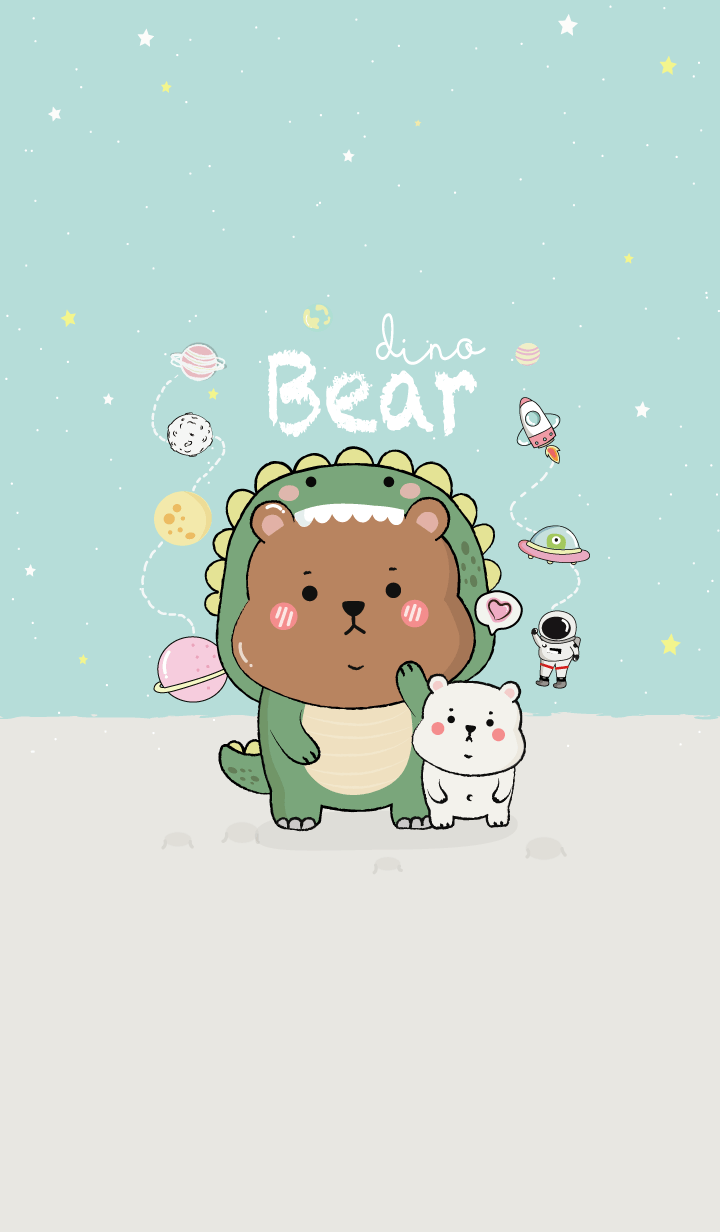 Bear Cutie Dino.