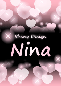 Nina-Name-Baby Pink Heart