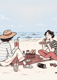 Chill Day at the Beach