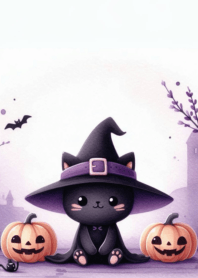 Cute Fat Cat Halloween n.27