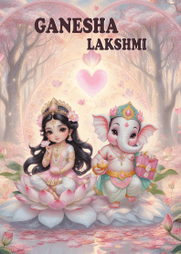 Ganesha,Lakshmi,wealth all year long(JP)
