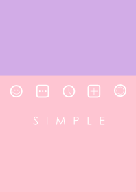 SIMPLE(pink purple)V.3