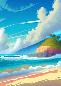 Beautiful real scenery(Summer-465)