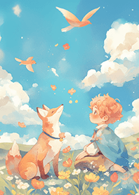 春暖花開の小王子&狐狸❤