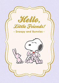 Snoopy & Bunnies