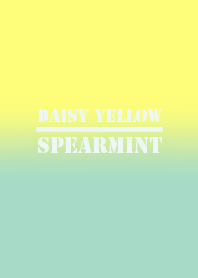 Daisy yellow & Spearmint Green Theme