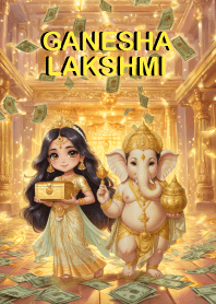 พระแม่ลักษมี&พระพิฆเนศ ร่ำรวยมั่งคั่ง