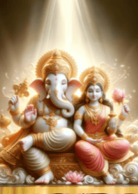 Lakshmi and Ganesha for Good Life V.29