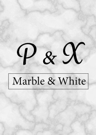 P&X-Marble&White-Initial