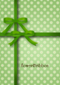 Florets and ribbons(green)