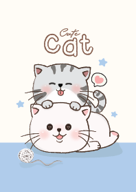 Cat Cute : Blue