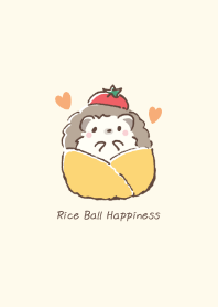 Hedgehog&Onigiri:yellow 2