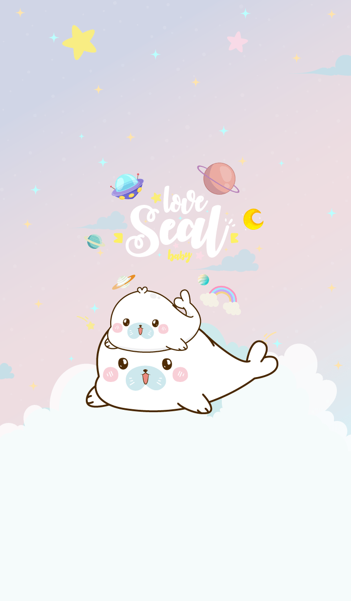 Seal Lover Pastel