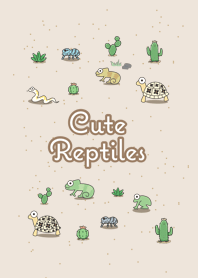 Cute reptiles family ver.2