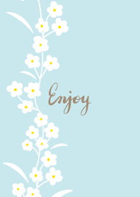 White small flowers vertical5 from Japan