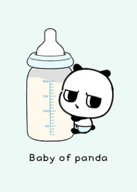 Baby of panda(green)