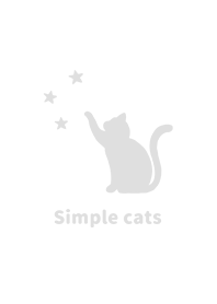 misty cat-simple cats star White
