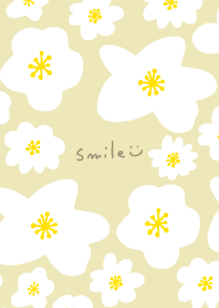 White flowers stylish dancing15 Japan