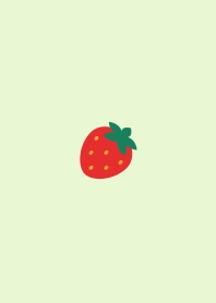 Simple strawberry/yellow green