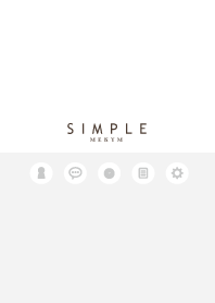 SIMPLE ICON-WHITE- 17
