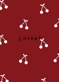 Bordeaux x cherry pattern.