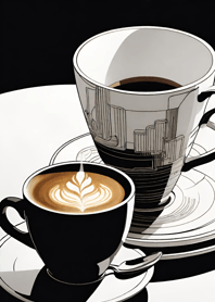 Coffee strawberry chocolate cake 187E41