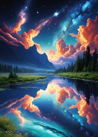 Bright Moon and Dawn 510d84