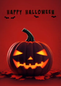 halloween pumpkin (red)