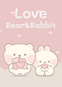 Love : Bear&Rabbit!