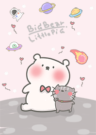 big bear & Little cat