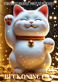 Wealth luck beckoning cat 68