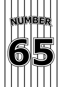 Number 65 stripe version