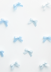 ミニマルリボン[ライトブルー]